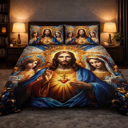 2-dílné ložní povlečení - Božské srdce