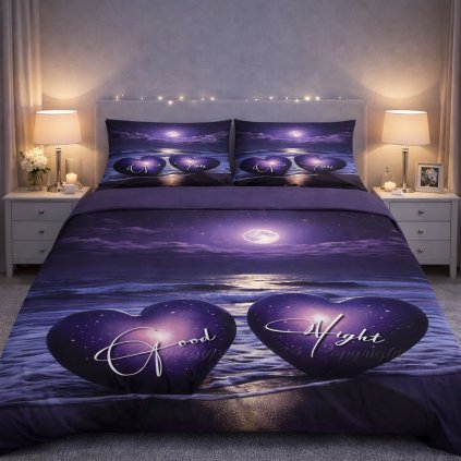 2-dílné ložní povlečení - Měsíční romance