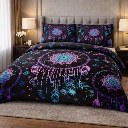 2-dílné ložní povlečení - Neon Mandala