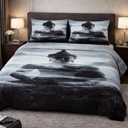 2-dílné ložní povlečení - Dotek ticha