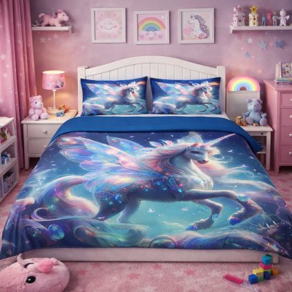 2-dílné ložní povlečení - Kouzelný jednorožec