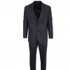 Pánský společenský oblek Premium Glossy gray (Pánské velikosti 42)