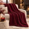 JARO Mikroplyšová deka 200 x 230 cm  Blanket - bordó