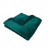 Mikroplyšová deka 200 x 230 cm  Blanket - zelená