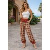 Fatima pants flowers red