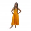 Skirt and dress in one bright yellow