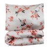 SET Přikrývka a polštář Kvetoucí větvičky