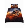 2 dílné ložní povlečení Motokros