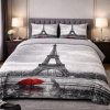 2-dílné ložní povlečení - Paříž v dešti