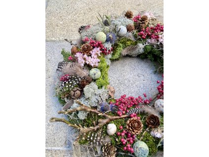 Velikonoční trvanlivý věnec