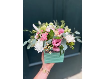Malý flowerbox pro paní učitelku
