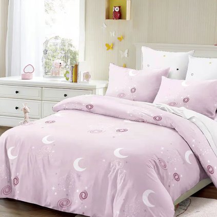 postelne obliecky sofy pink 7 dielna sada 140x200cm