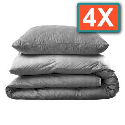 paplon 140x200 sivy4x