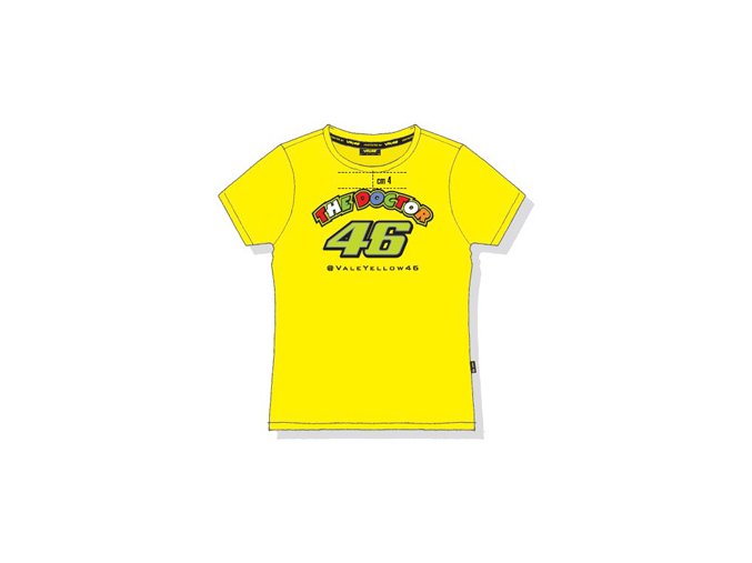 tricko valentino rossi the doctor yellow 2014
