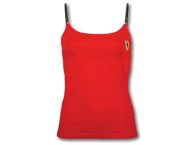 ferrari tricko damske scudetto bra red full 1