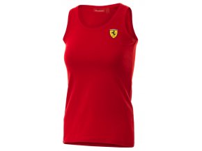 tricko ferrari damske tank top red full 1