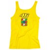 valentino rossi damske tricko tank top yellow full 2