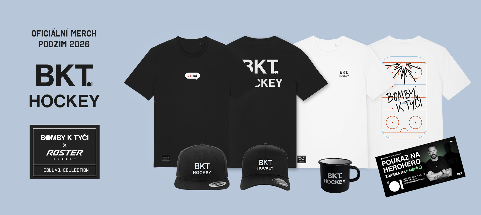 BOMBY K TYČI × ROSTER HOCKEY COLLAB.