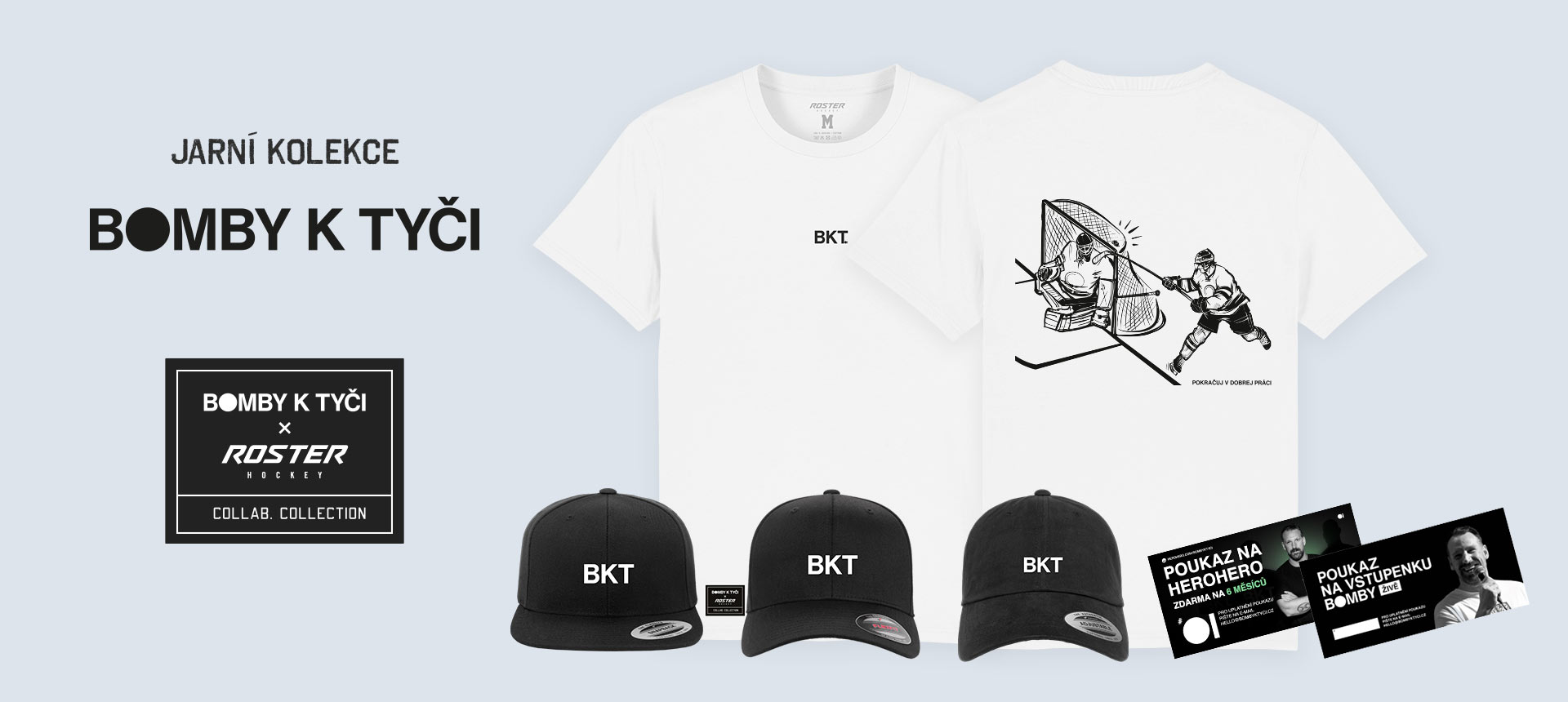BOMBY K TYČI × ROSTER HOCKEY COLLAB. 2025