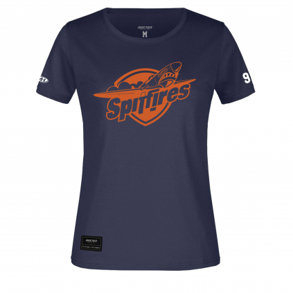 SPITFIRES WMN LOGO NAVY