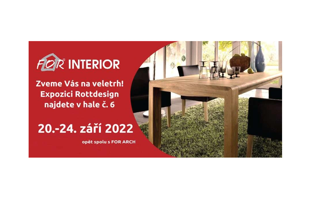 Veletrh FOR INTERIOR podzim 2022