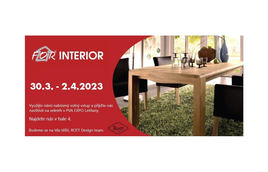 Veletrh FOR INTERIOR jaro 2023