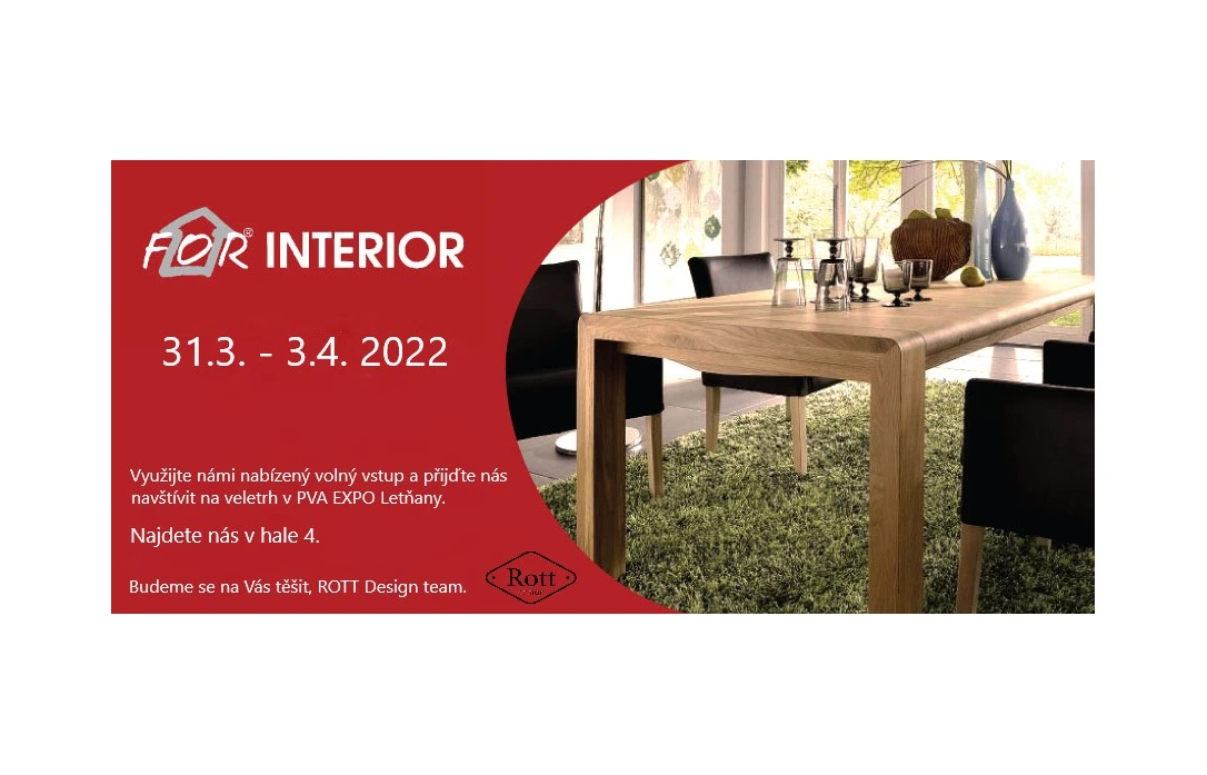 Veletrh FOR INTERIOR jaro 2022