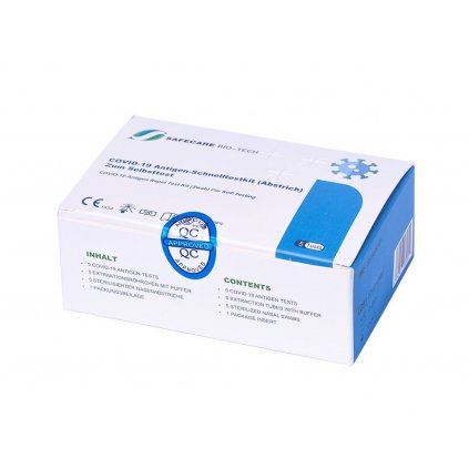 2553 1 5ks antigen rapid test kit swab nos pro sebetestovani safecare biotech