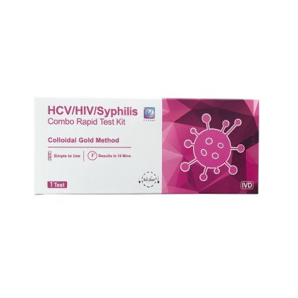 3v1 – Test HIV + Syfilis + Žloutenka C - Reagen - 1ks