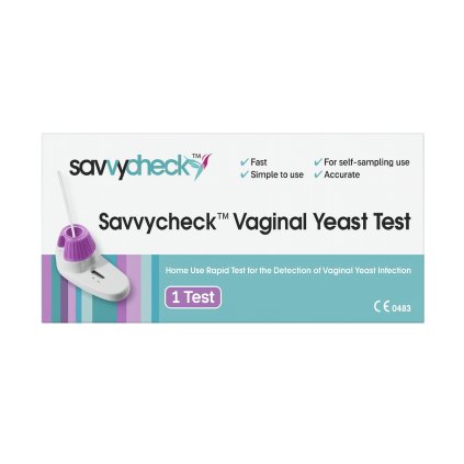 Test na detekci vaginálních kvasinek – Savyon – 1ks