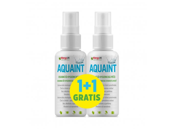 Aquaint 100% ekologická čisticí voda 50 ml+DÁREK Aquaint 50ml