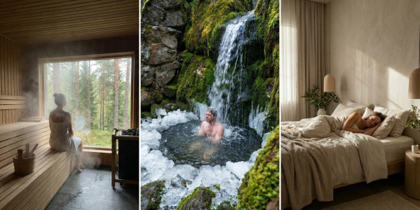 Sauna, chlad a spánek: základ regenerace