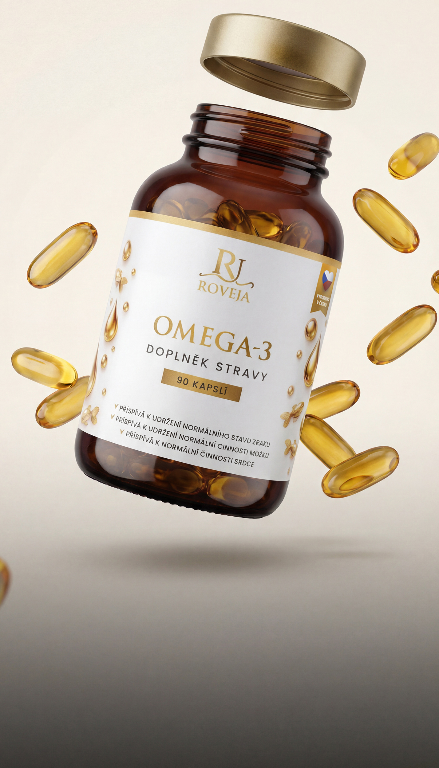 Omega 3 produkt s kapslemi
