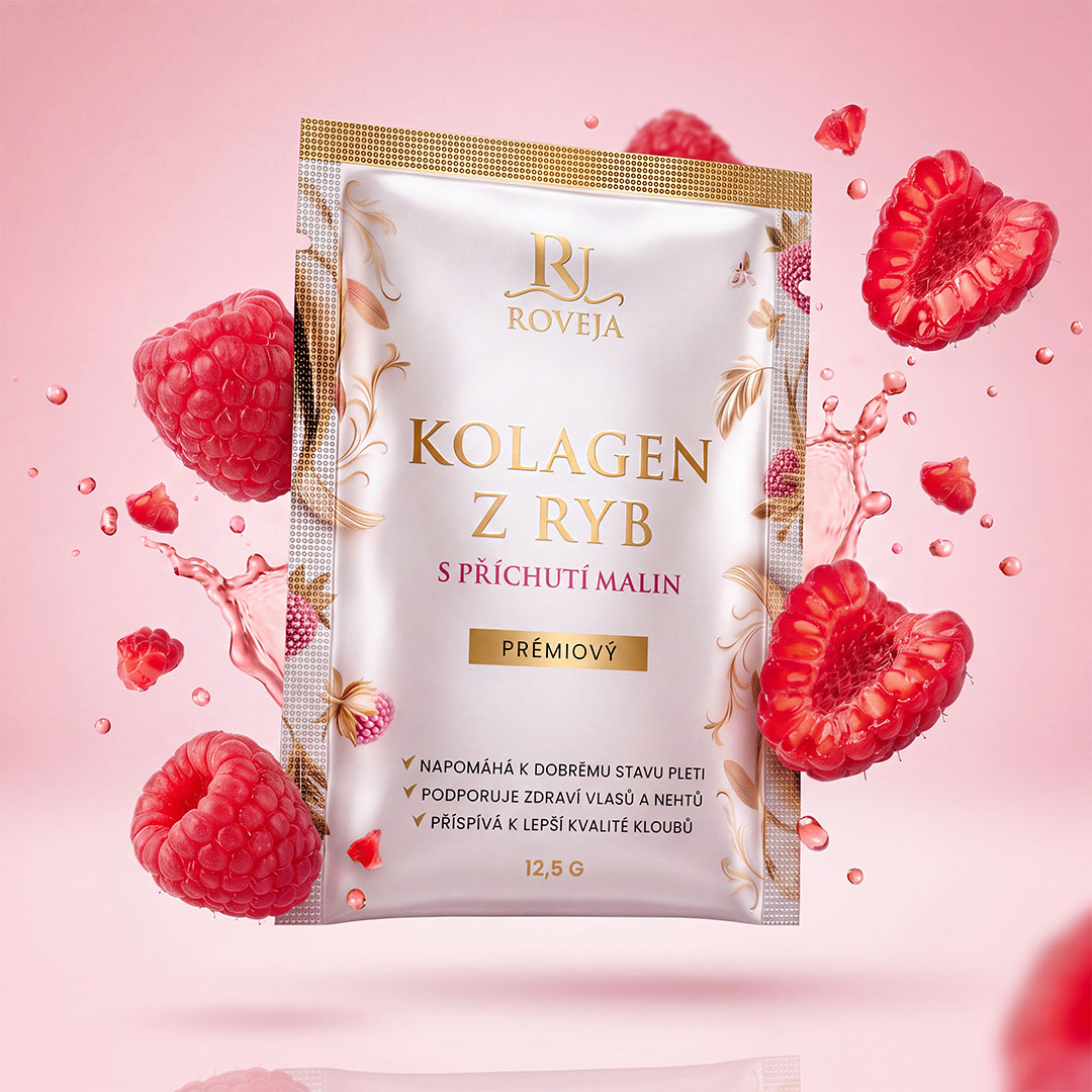 Klíčové složky mořského kolagenu Roveja – vitamin C, zinek, biotin a kyselina hyaluronová
