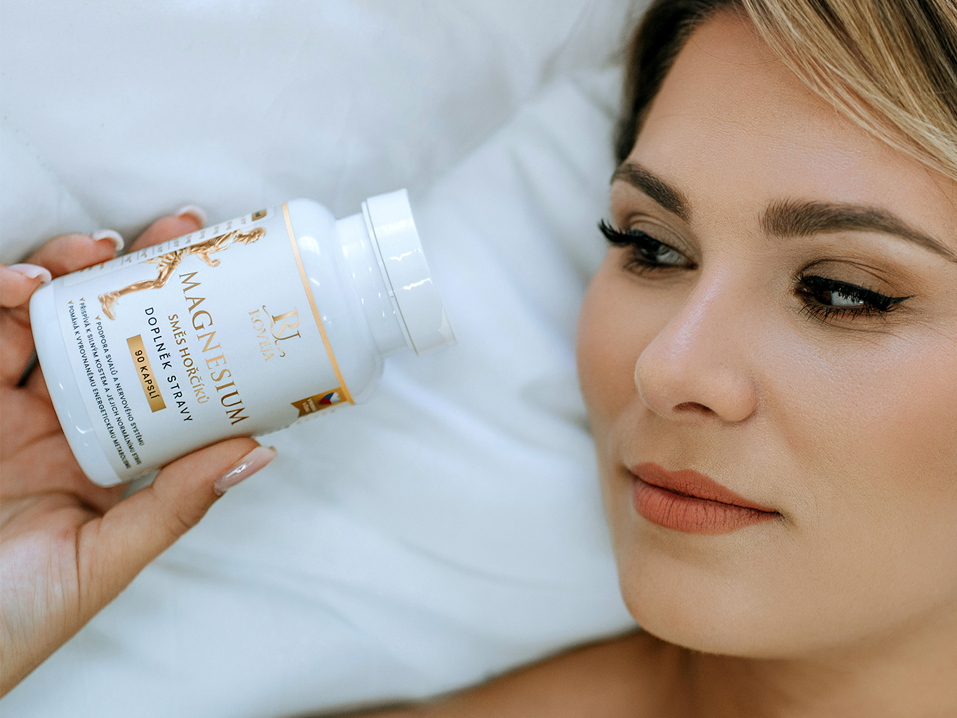Roveja Magnesium – dvouměsíční zvýhodněné balení, 180 kapslí
