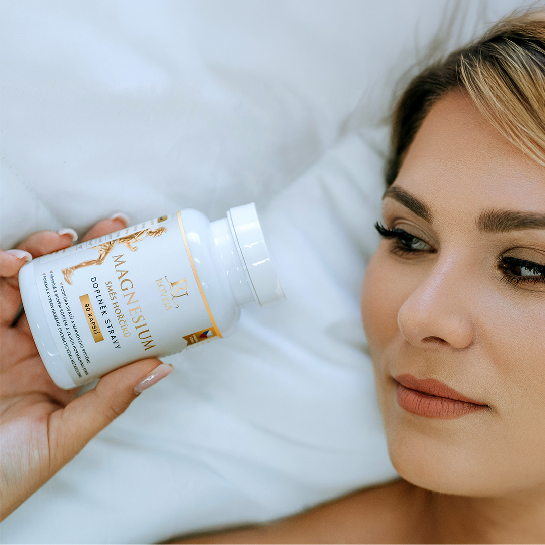 Roveja Magnesium – dvouměsíční zvýhodněné balení, 180 kapslí, 4 formy hořčíku
