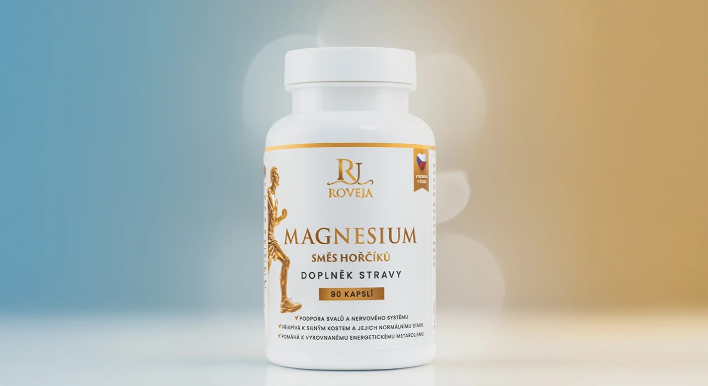 Magnesium směs hořčíku – čtyři vysoce vstřebatelné formy hořčíku pro tělo i mysl