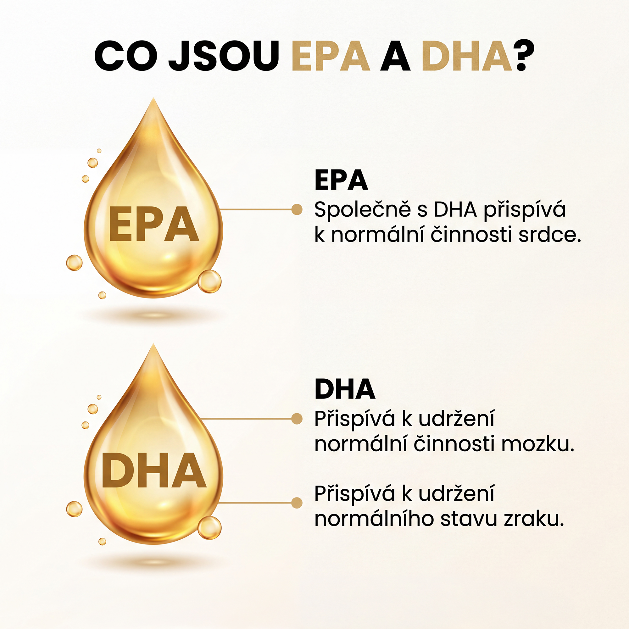 Omega-3 EPA a DHA z rybího oleje – nejhodnotnější omega-3 mastné kyseliny
