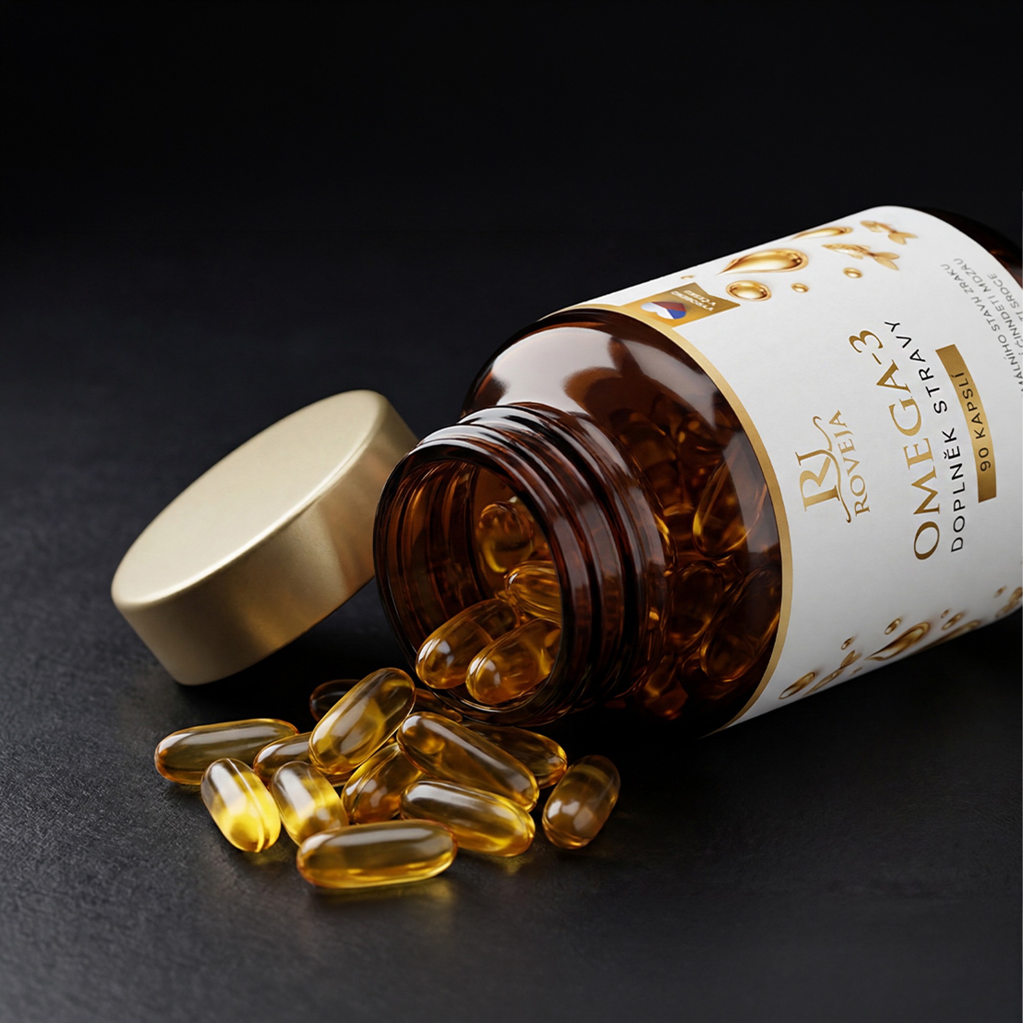 Omega-3 přispívá k normální činnosti srdce, mozku a k udržení zraku