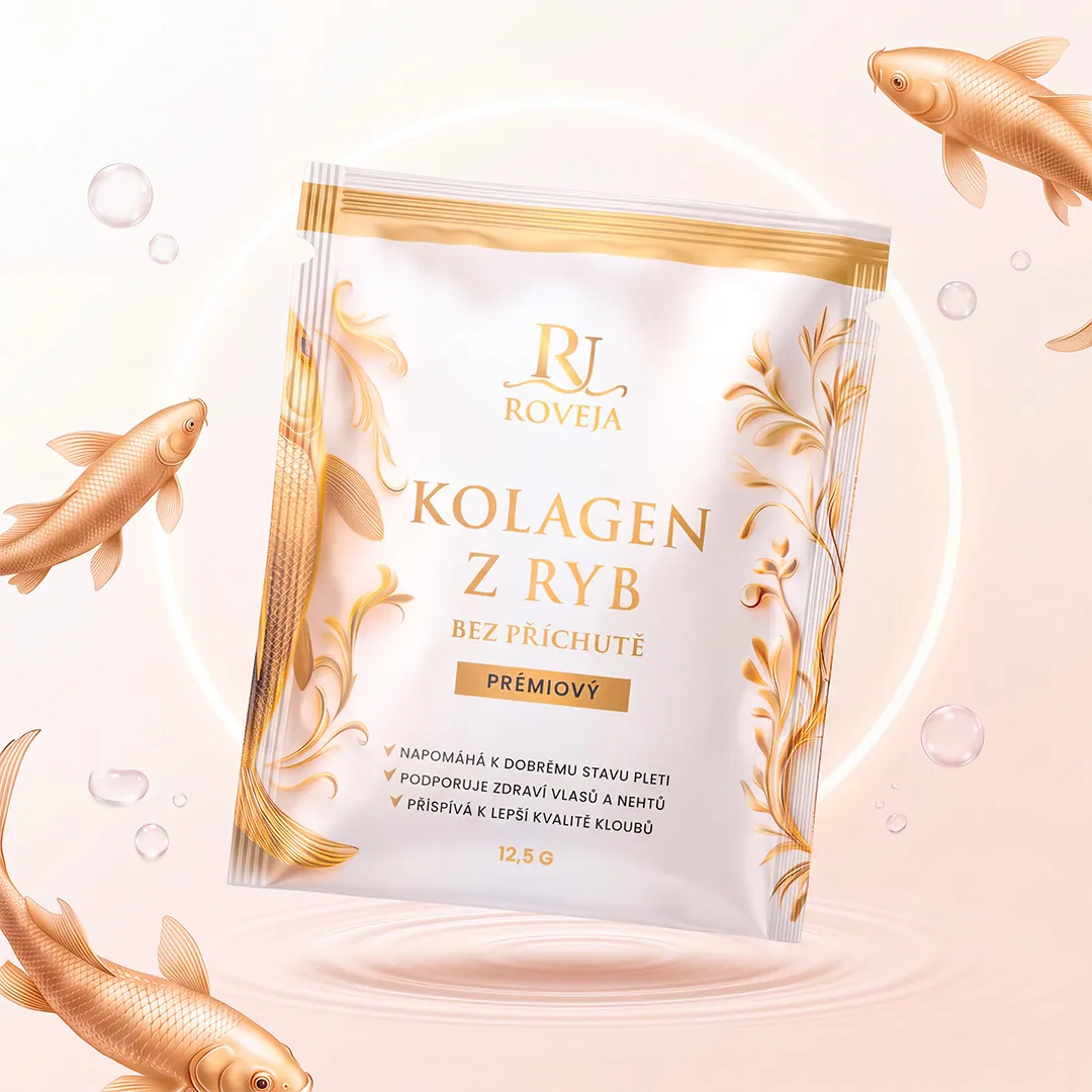 Klíčové složky mořského kolagenu Roveja – vitamin C, zinek, biotin a kyselina hyaluronová