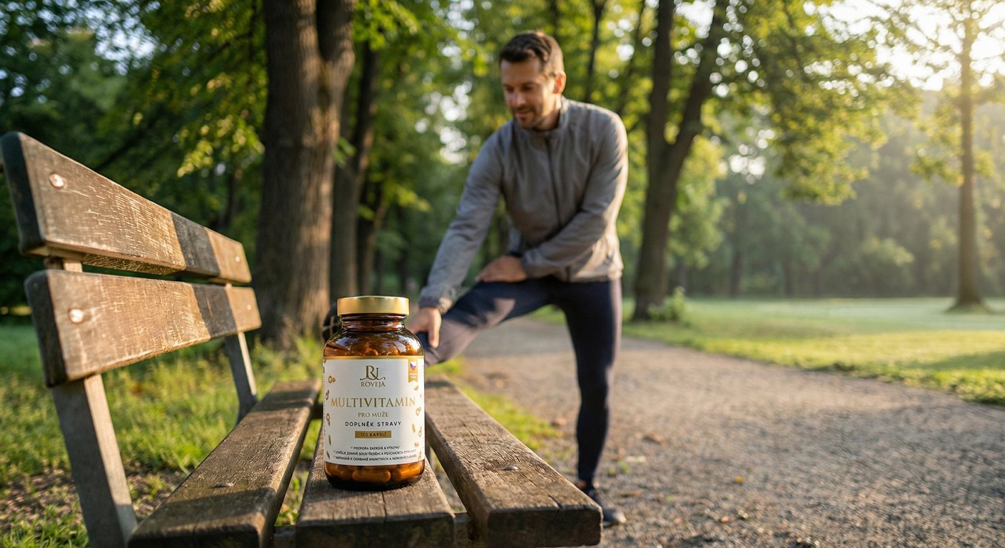 Multivitamin pro muže – podpora výkonnosti a regenerace u aktivních mužů
