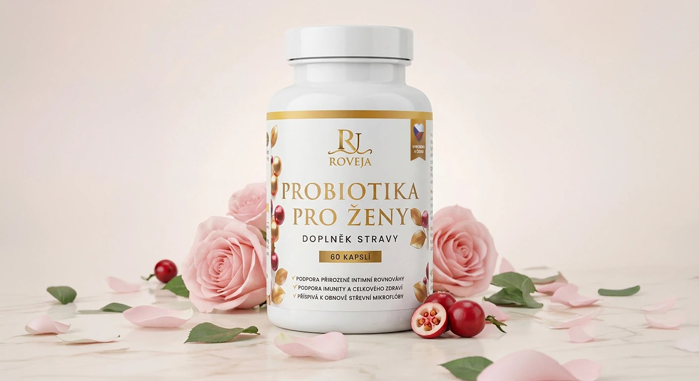 Roveja Probiotika pro ženy – doplněk stravy v kapslích