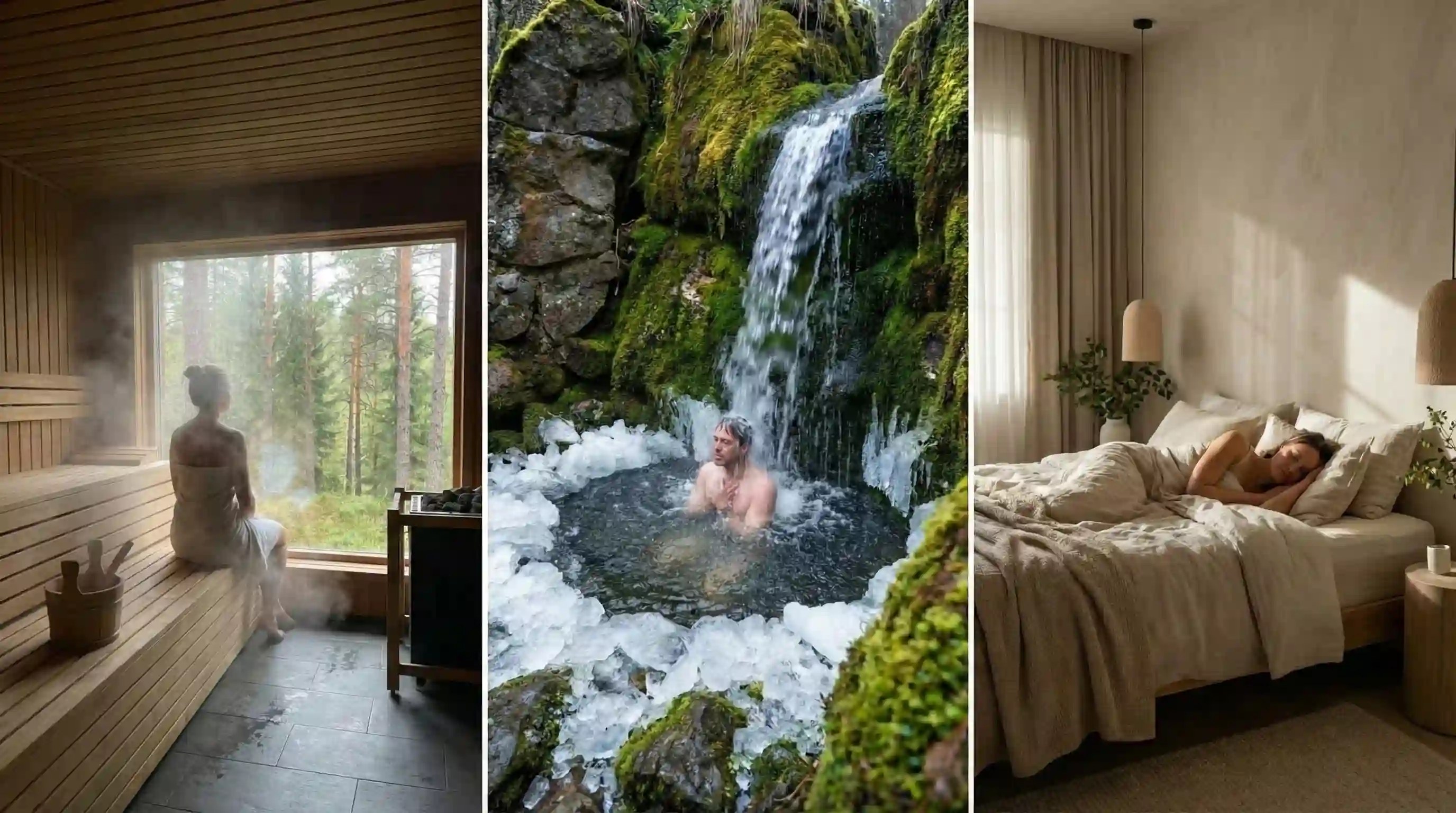 Sauna, chlad a spánek – tři pilíře wellness regenerace