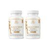 ROVEJA Magnesium –  2 měsíční balení, směs 4 forem hořčíku 2 200 mg + L-theanin a vitamín B6, 2× 90 rostlinných kapslí