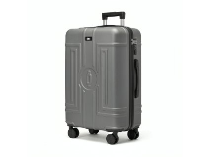 Střední univerzální cestovní kufr s TSA zámkem ROWEX Casolver (Barva Rosegold)