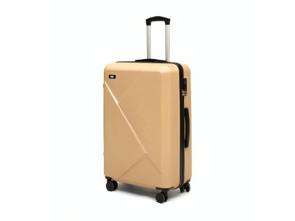 Střední univerzální cestovní kufr s TSA zámkem ROWEX Envelope (Barva Šampaňská)