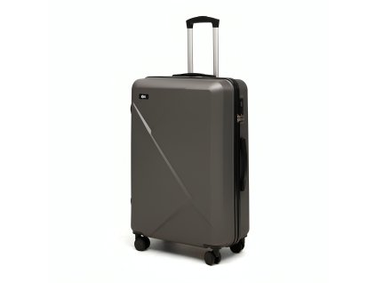 Velký rodinný cestovní kufr s TSA zámkem ROWEX Envelope (Barva Šampaňská)