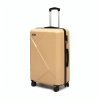 Střední univerzální cestovní kufr s TSA zámkem ROWEX Envelope (Barva Šampaňská)
