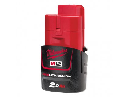Milwaukee M12 B2, 2,0 Ah akumulátor