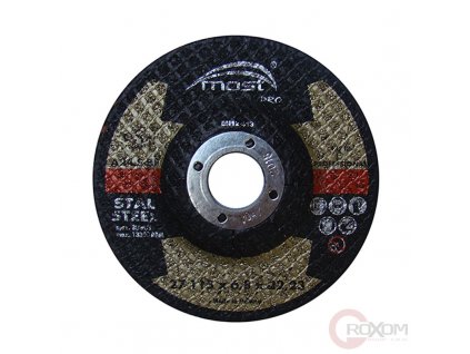 Brusný kotouč MOST 115x6,8 mm A30S-BF PROFESSIONAL
